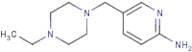 2-Amino-5-[(4-ethyl-1-piperazinyl)methyl]pyridine