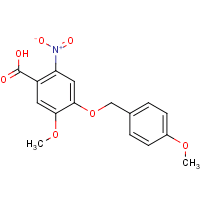 5-Methoxy-4-[(4-methoxybenzyl)oxy]-2-nitrobenzoic acid