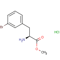 Methyl (S)-2-amino-3-(3-bromophenyl)propanoate hydrochloride