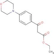 Ethyl 3-(4-morpholinophenyl)-3-oxopropanoate