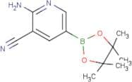 2-Amino-3-cyanopyridine-5-boronic acid pinacol ester