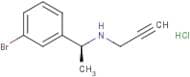 N-[(1S)-1-(3-Bromophenyl)ethyl]prop-2-yn-1-amine hydrochloride