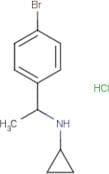 N-[1-(4-Bromophenyl)ethyl]cyclopropanamine hydrochloride