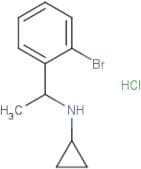 N-[1-(2-Bromophenyl)ethyl]cyclopropanamine hydrochloride