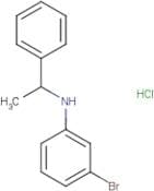 3-Bromo-N-(1-phenylethyl)aniline hydrochloride