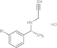 N-[(1R)-1-(3-Bromophenyl)ethyl]prop-2-yn-1-amine hydrochloride