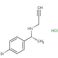 N-[(1R)-1-(4-Bromophenyl)ethyl]prop-2-yn-1-amine hydrochloride