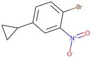 2-Bromo-5-cyclopropylnitrobenzene