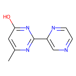 4-Hydroxy-6-methyl-2-(2-pyrazinyl)pyrimidine