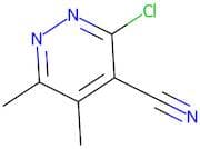 3-Chloro-5,6-dimethylpyridazine-4-carbonitrile