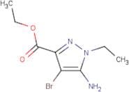 Ethyl 5-amino-4-bromo-1-ethyl-pyrazole-3-carboxylate
