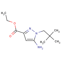 Ethyl 5-amino-1-(2,2-dimethylpropyl)pyrazole-3-carboxylate