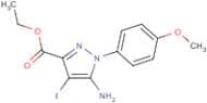 Ethyl 5-amino-4-iodo-1-(4-methoxyphenyl)pyrazole-3-carboxylate