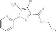 Ethyl 5-amino-4-chloro-1-(2-pyridyl)pyrazole-3-carboxylate
