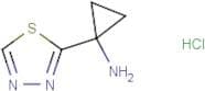 1-(1,3,4-thiadiazol-2-yl)cyclopropanamine hydrochloride