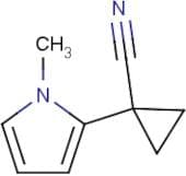 1-(1-Methylpyrrol-2-yl)cyclopropanecarbonitrile