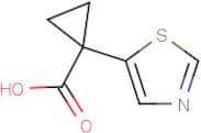 1-Thiazol-5-ylcyclopropanecarboxylic acid