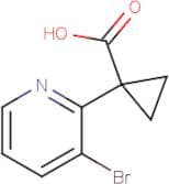 1-(3-Bromopyridin-2-yl)cyclopropane-1-carboxylic acid