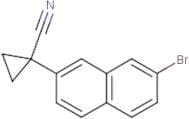 1-(7-Bromonaphthalen-2-yl)cyclopropane-1-carbonitrile