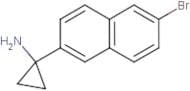 1-(6-Bromonaphthalen-2-yl)cyclopropan-1-amine