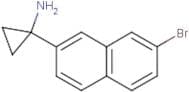1-(7-Bromonaphthalen-2-yl)cyclopropan-1-amine