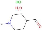 1-Methylpiperidine-4-carbaldehyde hydrochloride hydrate