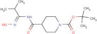 4-(1-Hydroxyimino-2-methylpropylcarbamoyl)-piperidine-1-carboxylic acid tert-butyl ester