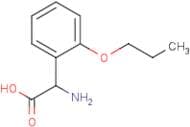2-Amino-2-(2-propoxyphenyl)acetic acid