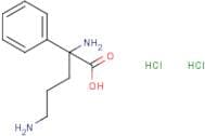 2,5-Diamino-2-phenyl-pentanoic acid dihydrochloride