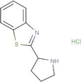 2-pyrrolidin-2-yl-1,3-benzothiazole hydrochloride