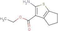 2-Amino-5,6-dihydro-4-[4H]-cyclopenta[B]thiophene-3-carboxylic acid ethyl ester