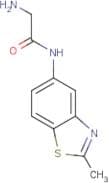 2-Amino-N-(2-methyl-1,3-benzothiazol-5-yl)acetamide