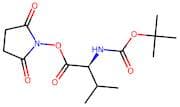 (2,5-Dioxopyrrolidin-1-yl) (2S)-2-(tert-butoxycarbonylamino)-3-methyl-butanoate