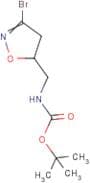 (3-Bromo-4,5-dihydro-isoxazol-5-ylmethyl)carbamic acid tert-butyl ester