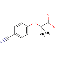 2(4-Cyanophenoxy)-2-methylpropanoic acid