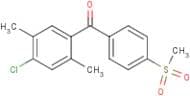 (4-Chloro-2,5-dimethyl-phenyl)-(4-methylsulfonylphenyl)methanone