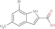 7-Bromo-5-methyl-1H-indole-2-carboxylic acid