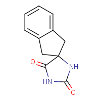 1',3'-Dihydro-spiro(imidazolidine-4,2'-(2H)indene)-2,5-dione