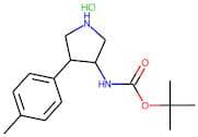 3-Amino-4-(4-methylphenyl)pyrrolidine, 3-BOC protected hydrochloride