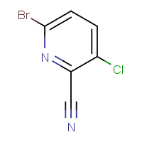 6-Bromo-3-chloro-2-cyanopyridine