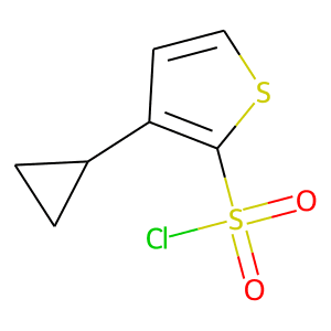 3-Cyclopropyl-2-thiophenesulfonyl chloride