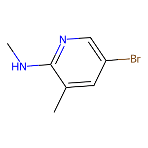 5-Bromo-3-methyl-2-(methylamino)pyridine