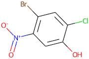 4-Bromo-2-chloro-5-nitrophenol