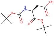 (3S)-4-[(2-Methylpropan-2-yl)oxy]-3-[(2-methylpropan-2-yl)oxycarbonylamino]-4-oxobutanoic acid