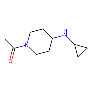 1-[4-(Cyclopropylamino)piperidin-1-yl]ethan-1-one