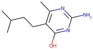 2-Amino-4-hydroxy-6-methyl-5-(3-methylbutyl)pyrimidine