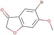 5-Bromo-6-methoxy-2,3-dihydro-1-benzofuran-3-one
