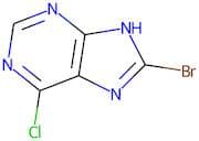 8-Bromo-6-chloro-9H-purine