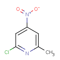 2-Chloro-6-methyl-4-nitropyridine