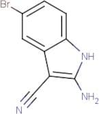 2-amino-5-bromo-1H-indole-3-carbonitrile